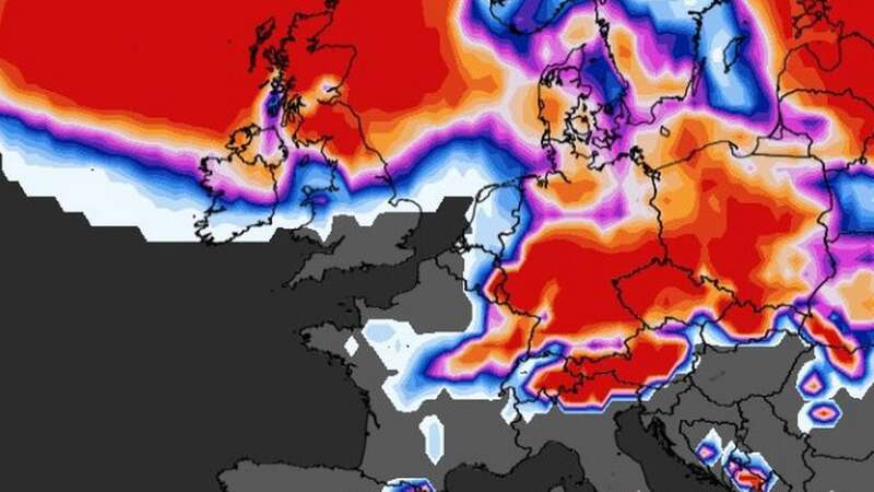 UK maps show areas with 90% chance of snow as warnings issued