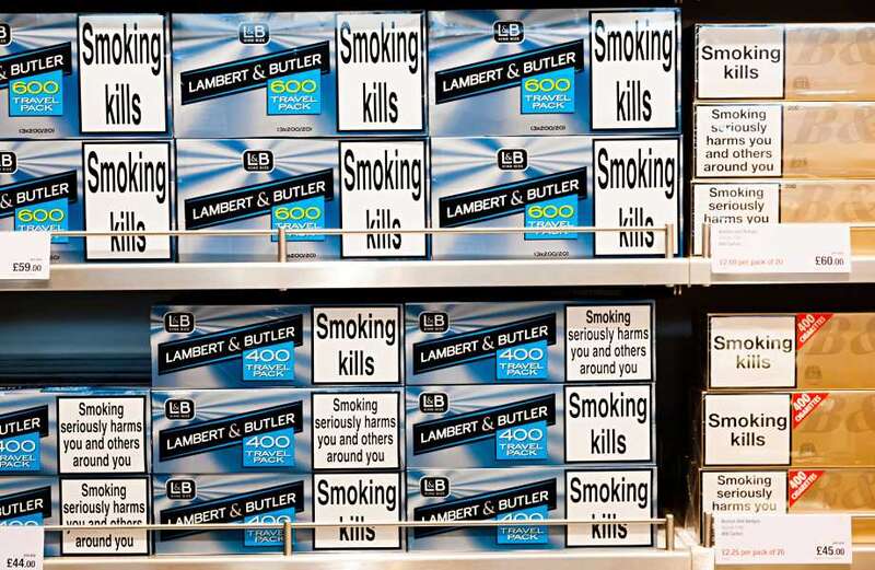 Know the limits on bringing cigarettes to the UK