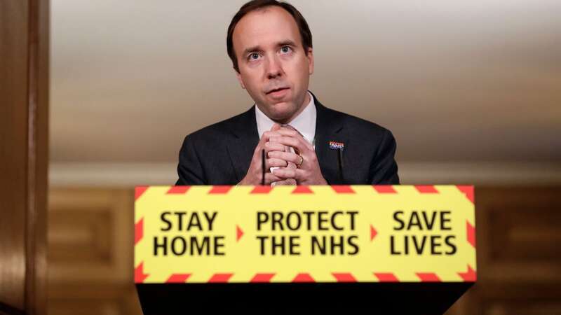 Matt Hancock during one of the Covid-19 briefings at Downing Street (Image: Getty Images)