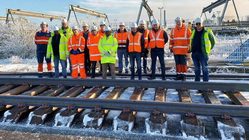 Steelworkers at Scunthorpe celebrated the deal (Image: British Steel)