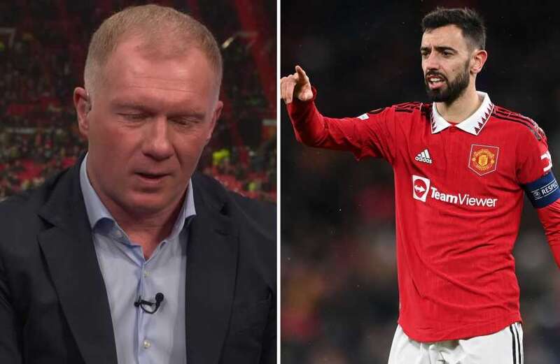 Paul Scholes points out Bruno Fernandes' fundamental flaw as Man Utd captain