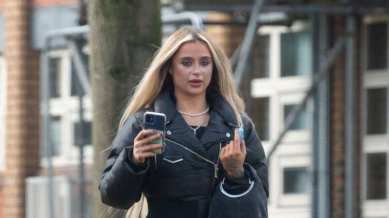 Jessica Harrison outside Warrington magistrates court where she admitted assault (Image: Cavendish Press (Manchester) Ltd)