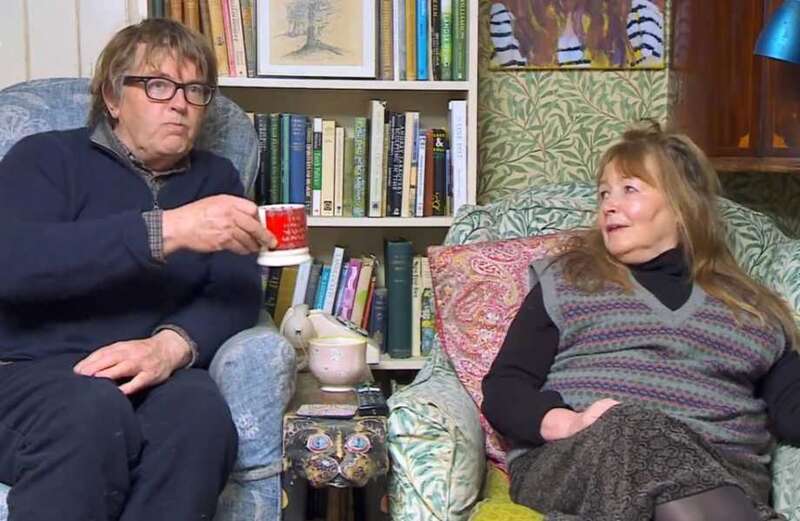 Gogglebox's Mary & Giles leave viewers red in the face with suggestive remark