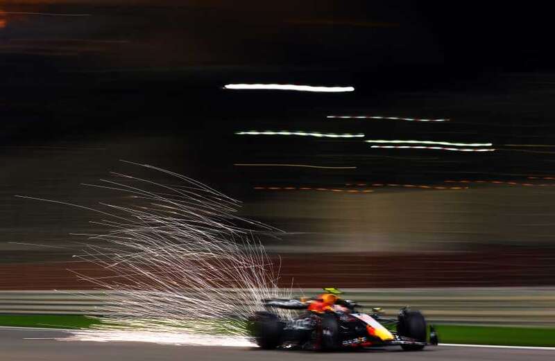 Why do F1 cars spark?