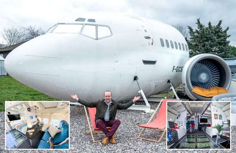 I spent £2k converting a plane into an AirBnB... but there were challenges