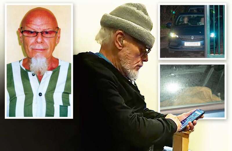 Shamed star Gary Glitter sent back to jail just a month after release