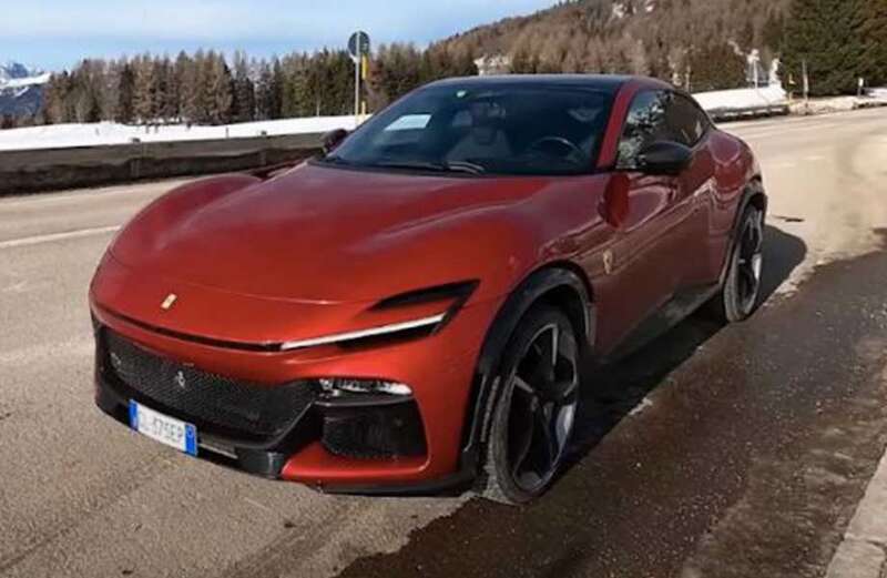 Watch new Ferrari Purosangue hit 155mph in under 15 seconds