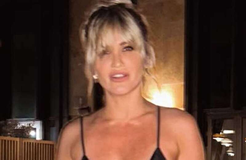 Ashley Roberts looks incredible in barely-there black minidress in Dubai