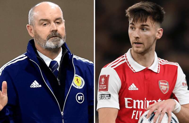 Steve Clarke on ex-Celtic star Kieran Tierney's Arsenal struggles