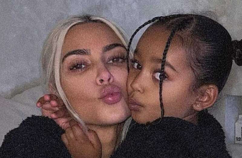 Kim Kardashian posts cute throwback and fans say star's daughter is her 'twin'