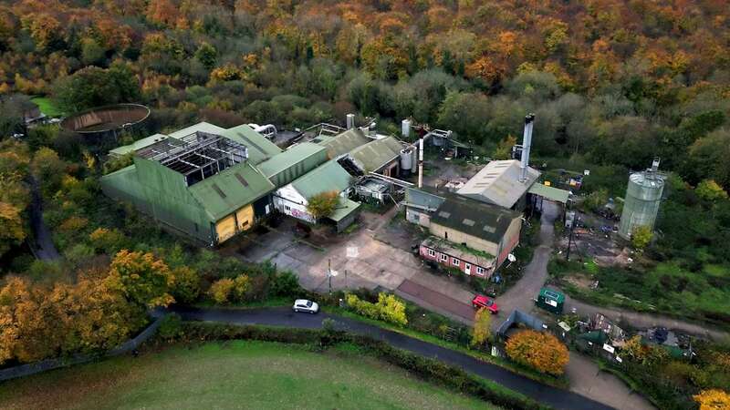 The factory in Kent dealt with infected animals (Image: KMG / SWNS)