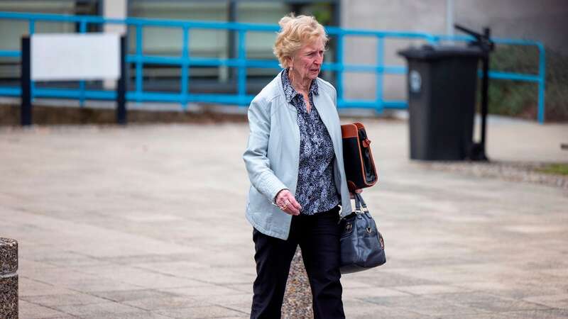 Moment pensioner attacks neighbour in furious parking space row over Audi