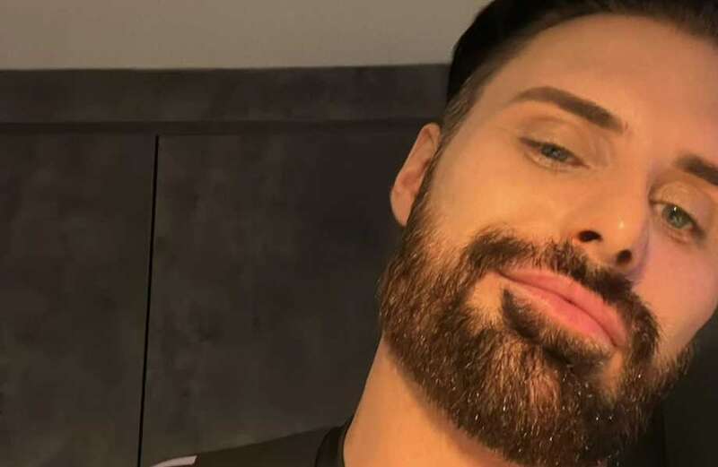 Rylan shows off his 'natural ginger hair' after running out of beard dye