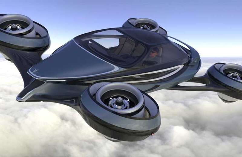 New jet-powered flying concept vehicle is the future