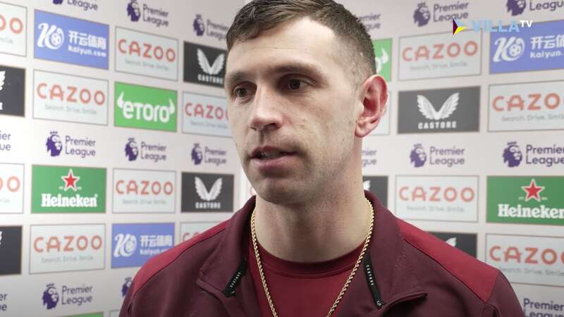 Emiliano Martinez is ready to stay put at Aston Villa (Image: YouTube/Aston Villa Football Club)