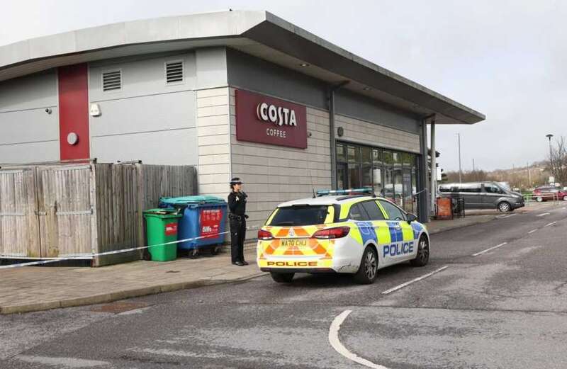 Tragedy as 'murdered in horror hit-&-run' outside Costa with suspect arrested