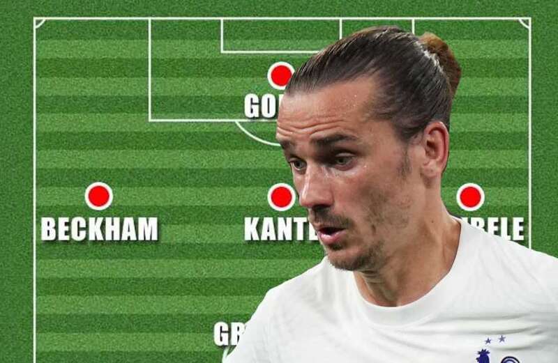 France ace Griezmann picks his dream 5-a-side team including Kante and Beckham