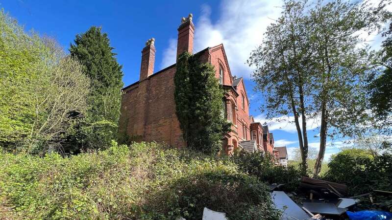 The outside of the three-storey house in Birmingham (Image: mediadrumimages/BondWolfe)