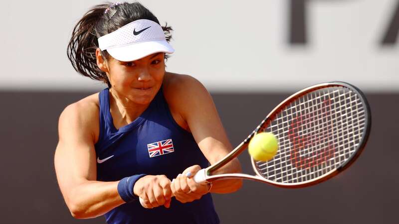 Emma Raducanu is eyeing a spot in the Team GB side at the Paris Olympics (Image: Clive Brunskill/Getty Images)