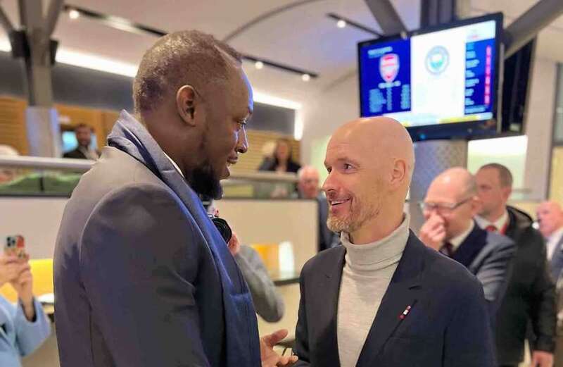 Usain Bolt reveals conversation with Erik ten Hag after meeting Man Utd manager