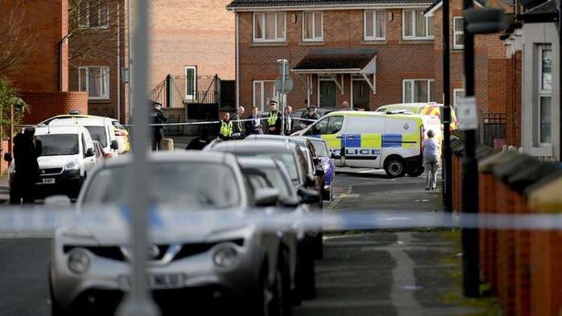 A 33-year-old man has been arrested on suspicion of murder in connection with the incident, and police are seeking information about a second suspect who fled the scene (Image: Gary Oakley | Manchester Evening News)