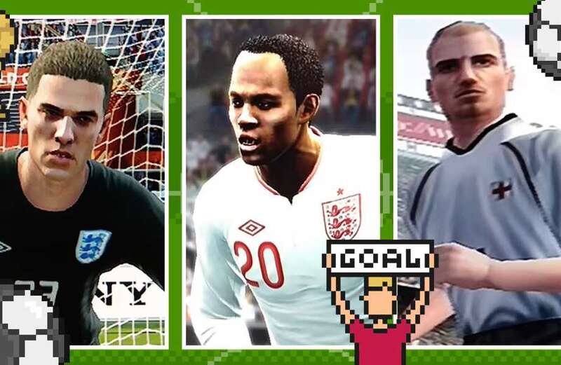 England heroes totally unrecognisable in amazing throwback to old video games