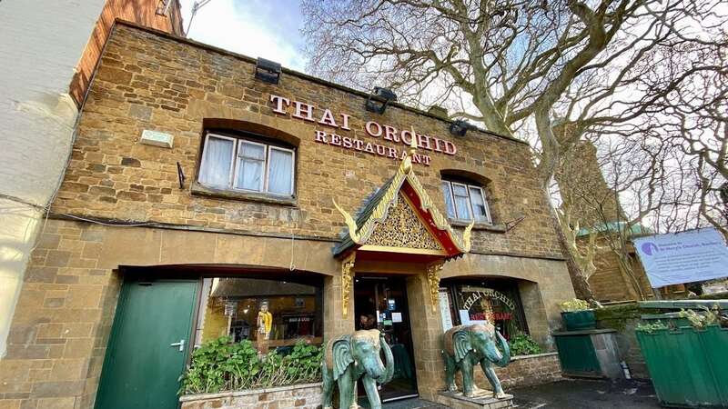 A man in his 70s died outside the Thai Orchid restaurant on Friday (Image: Google Maps)