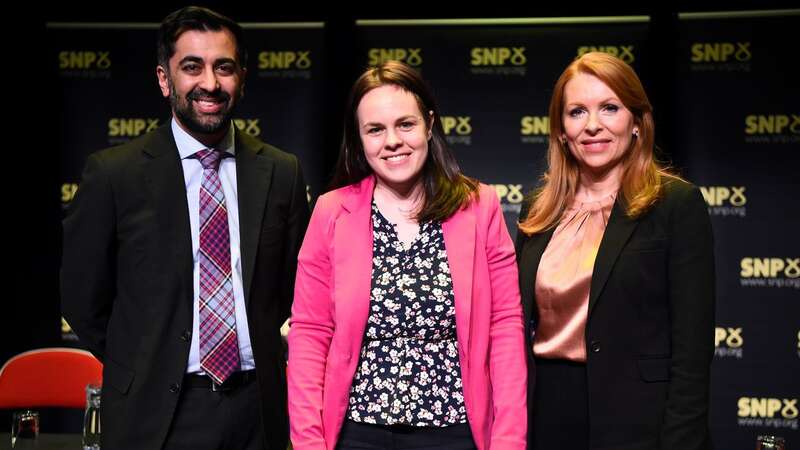 Humza Yousaf, Kate Forbes and Ash Regan (Image: PA)