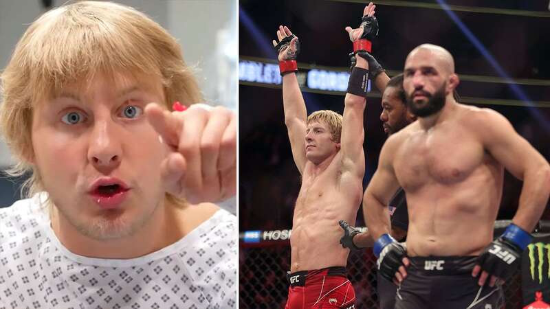 Paddy Pimblett sends X-rated rematch message to Jared Gordon from hospital bed