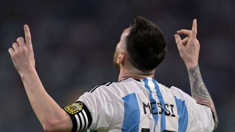 Lionel Messi scored international goals number 100, 101 and 102 (Image: AP)