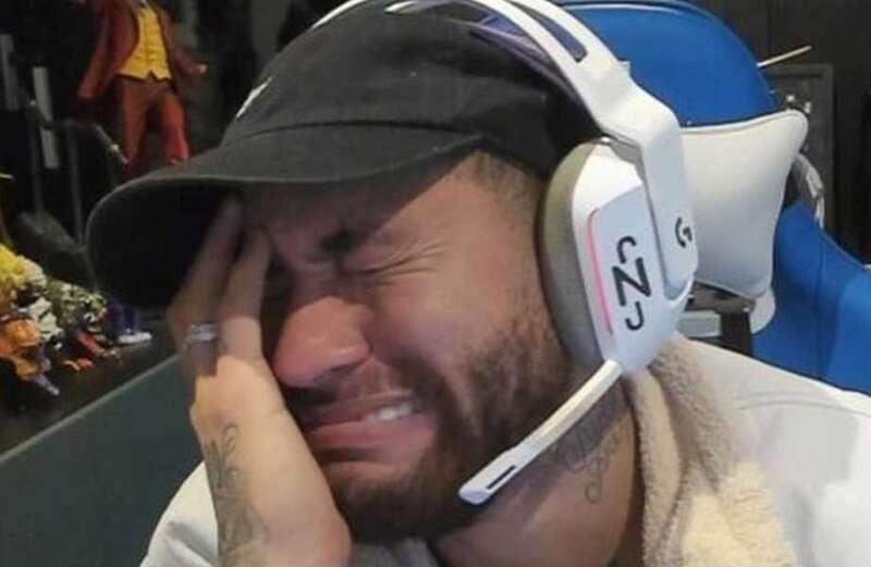 Neymar 'breaks down in tears on Twitch' after blowing £900,000 streaming poker