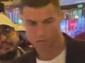 Fans mob Ronaldo as he drives his mega-rare £8.8m Bugatti Centodieci in Madrid