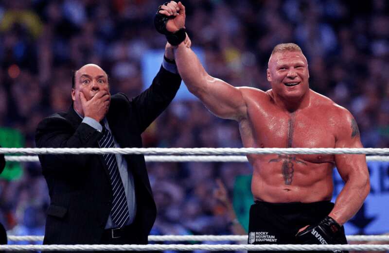 Brock Lesnar 'walked out of WWE weeks before WrestleMania' says Paul Heyman