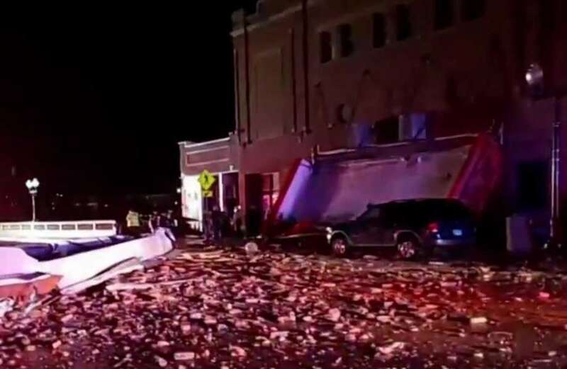 One dead and 28 hurt after theatre roof collapses during concert