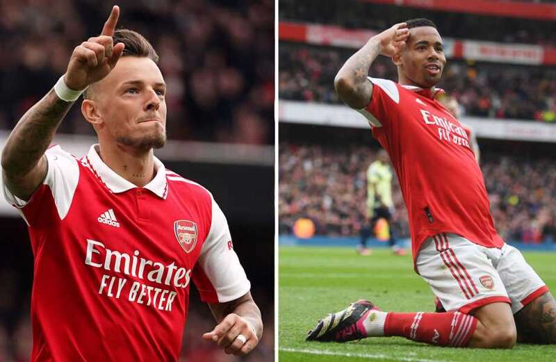 Jesus bags first Arsenal goals since October as Arteta's side restore gap