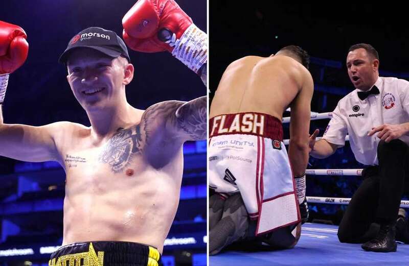 Ricky Hatton's son Campbell scores win in just 1min 29secs