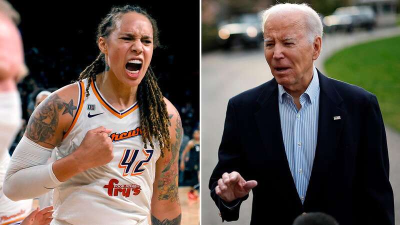 Brittney Griner is back in the United States and will compete in the WNBA this season (Image: AP)