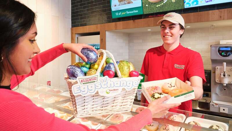 Krispy Kreme will let you swap unwanted eggs for doughnuts (Image: Michael Leckie/PinPep)