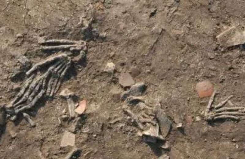 Severed HANDS found at ancient  palace as 'enemies were dismembered ALIVE'