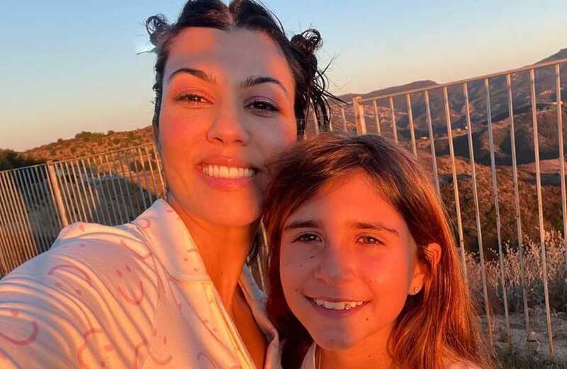 Penelope snubbed from Kim's new photos amid mom Kourtney and aunt's feud