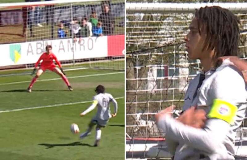 Watch Kylian Mbappe's brother Ethan, 16, copy PSG star's iconic celebration