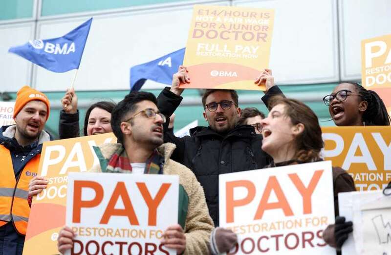 250,000 NHS operations and appointments to be axed as junior doctors strike