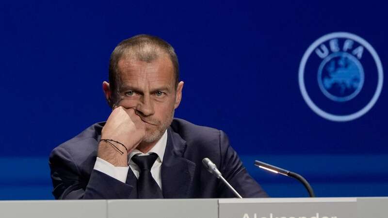 Aleksander Ceferin was re-elected as UEFA