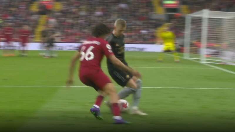 Trent Alexander-Arnold nutmegged Oleksandr Zinchenko before Liverpool