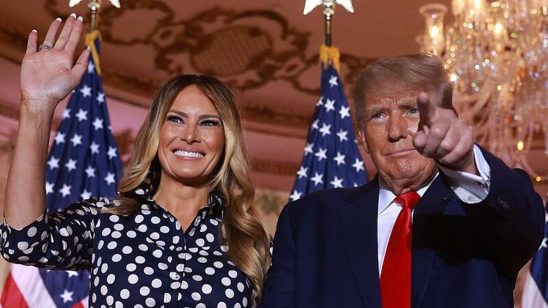 Donald Trump reportedly pleaded Melania to stay with him on the campaign trail (Image: Getty Images)