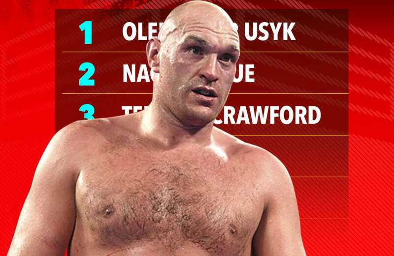 Top 10 pound-for-pound boxers revealed by Ring Magazine with NO Tyson Fury