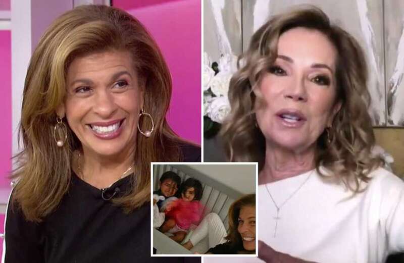 Today's Hoda holds back tears as Kathie Lee gushes over her two daughters