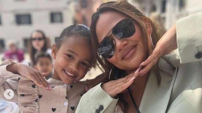 Chrissy Teigen hit out at an online comment (Image: Chrissy Teigen/Instagram)