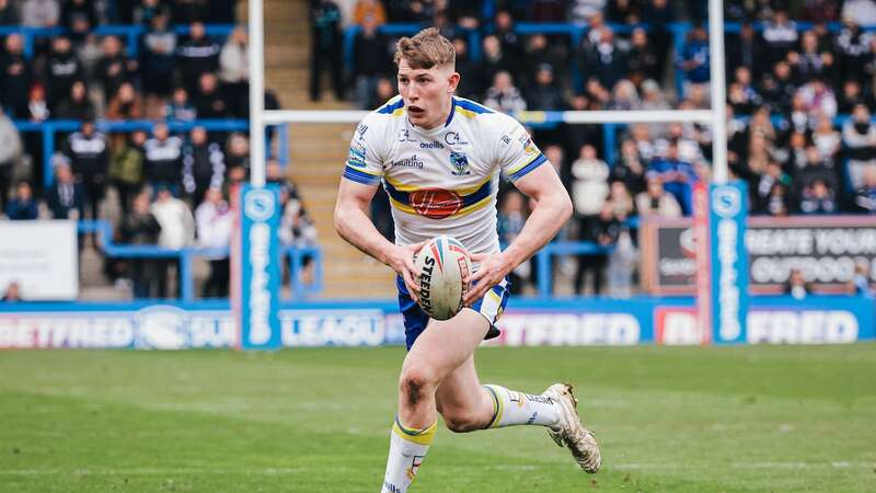 Warrington’s Matty Nicholson in action. (ALEX WHITEHEAD/SWPIX) (Image: Alex Whitehead/SWpix)