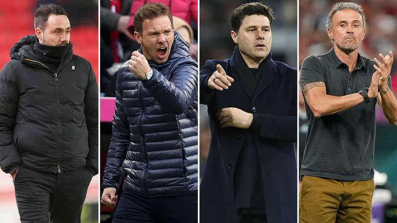 Julian Nagelsmann has been linked with both Chelsea and Tottenham (Image: Getty Images)